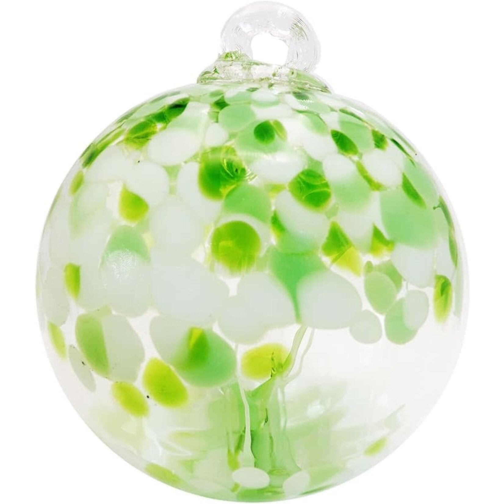 Tree Of Life hand Blown Art Glass Ornament 8"