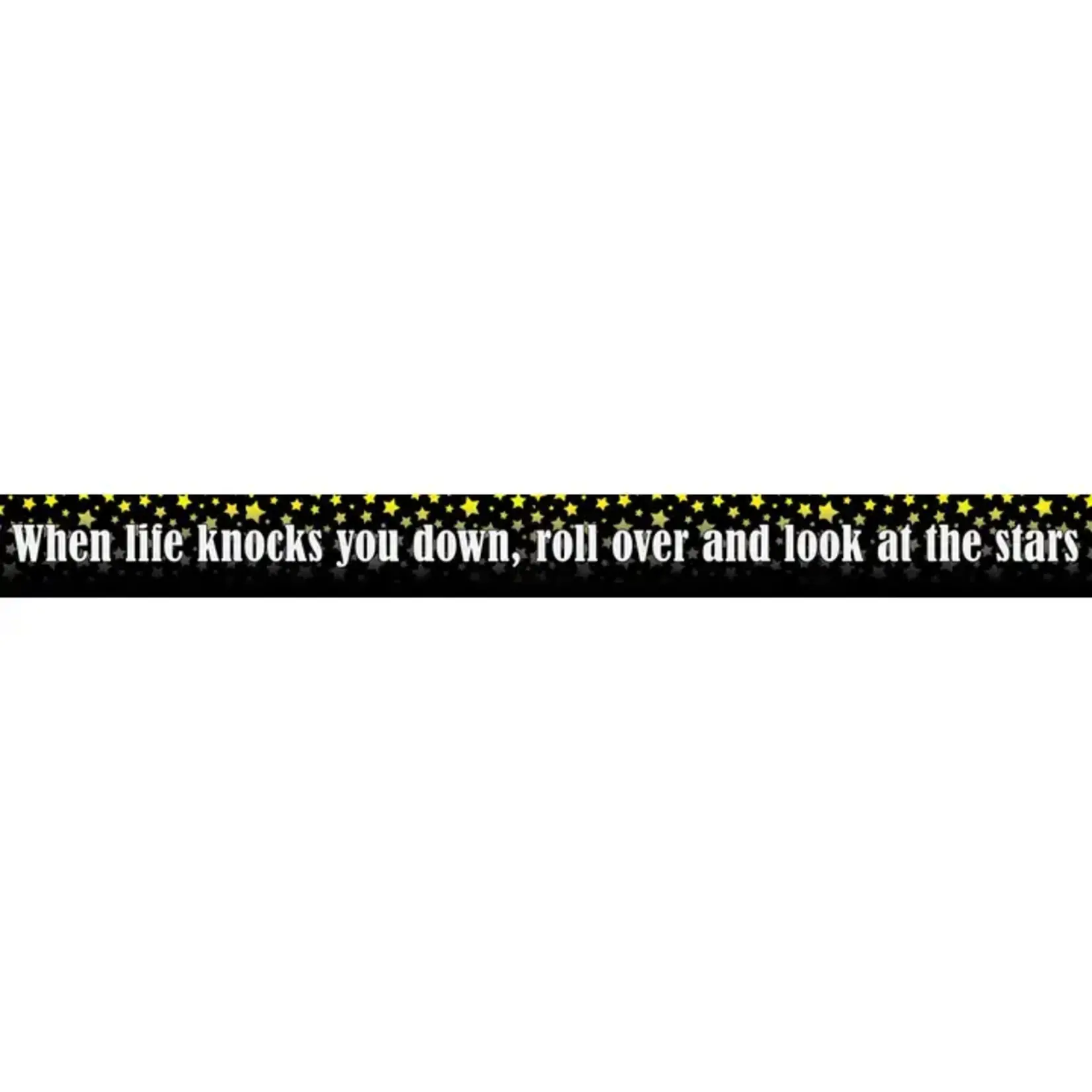 Thinprints When Life Knocks You Down, Roll Over & Look At the Stars Sign
