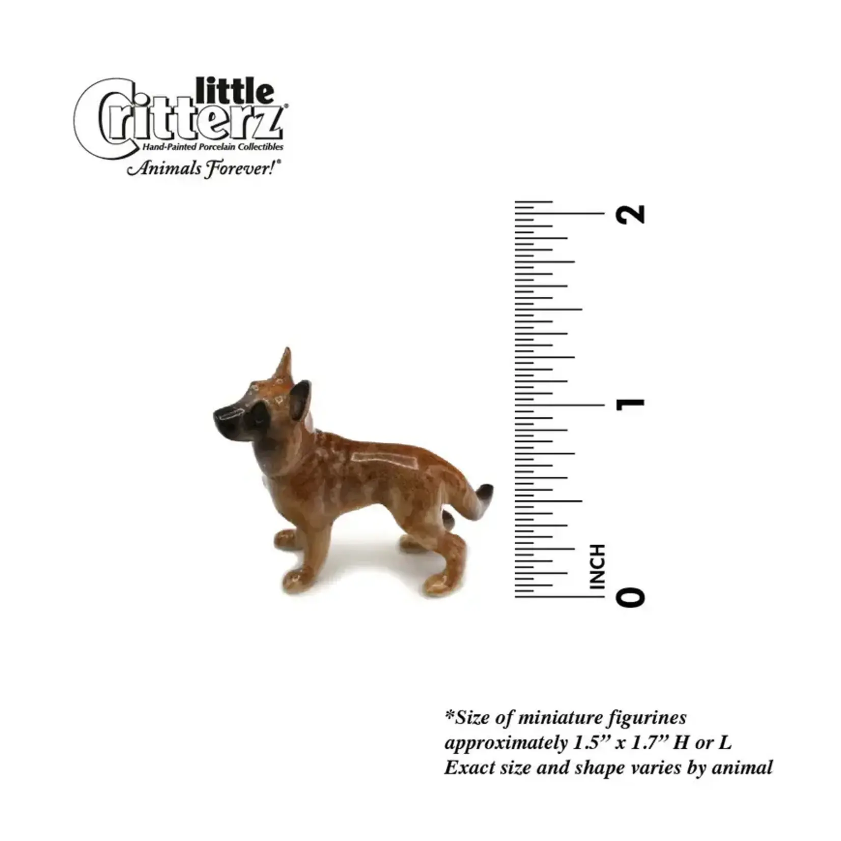 Little Critterz Belgian Sheppard "King Tut"