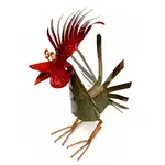 Copper  Rooster  Figure