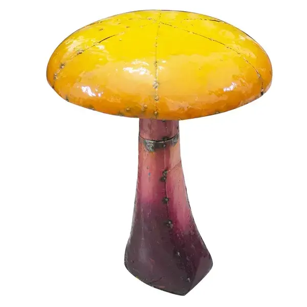 mushroom　0820 Mushroom Aged Iron Rain Catcher – Magnolia