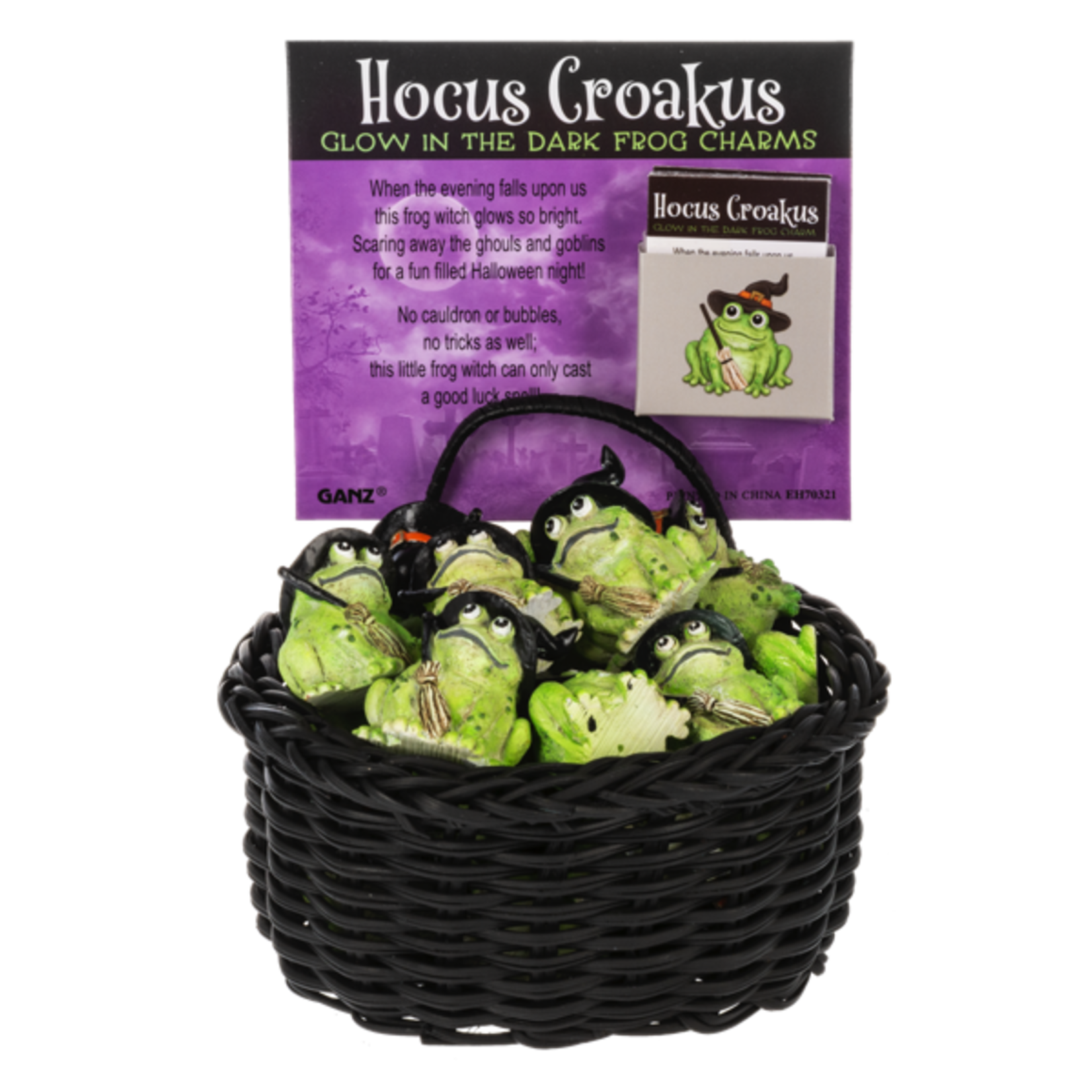 Ganz Hokus Croakus Frog - Charm