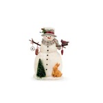 Snowmen Paperpulp Figure Pose Two