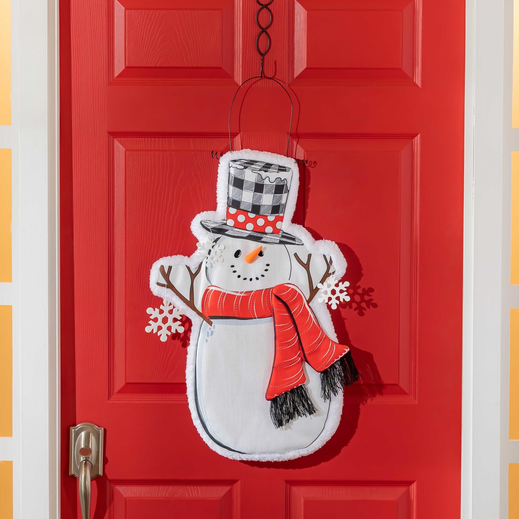 Estate Door Décor Snowman