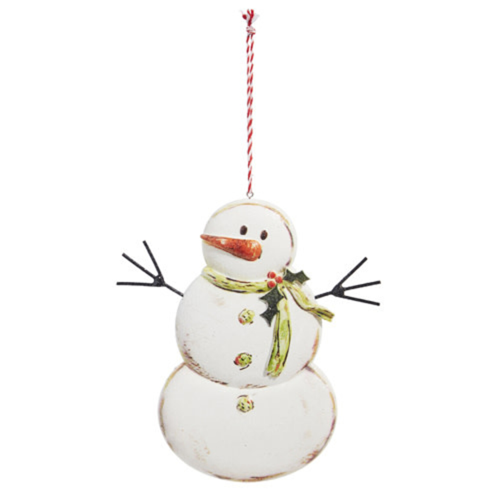 6" Snowman Ornament