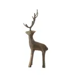 Iron Standing Deer   Figure