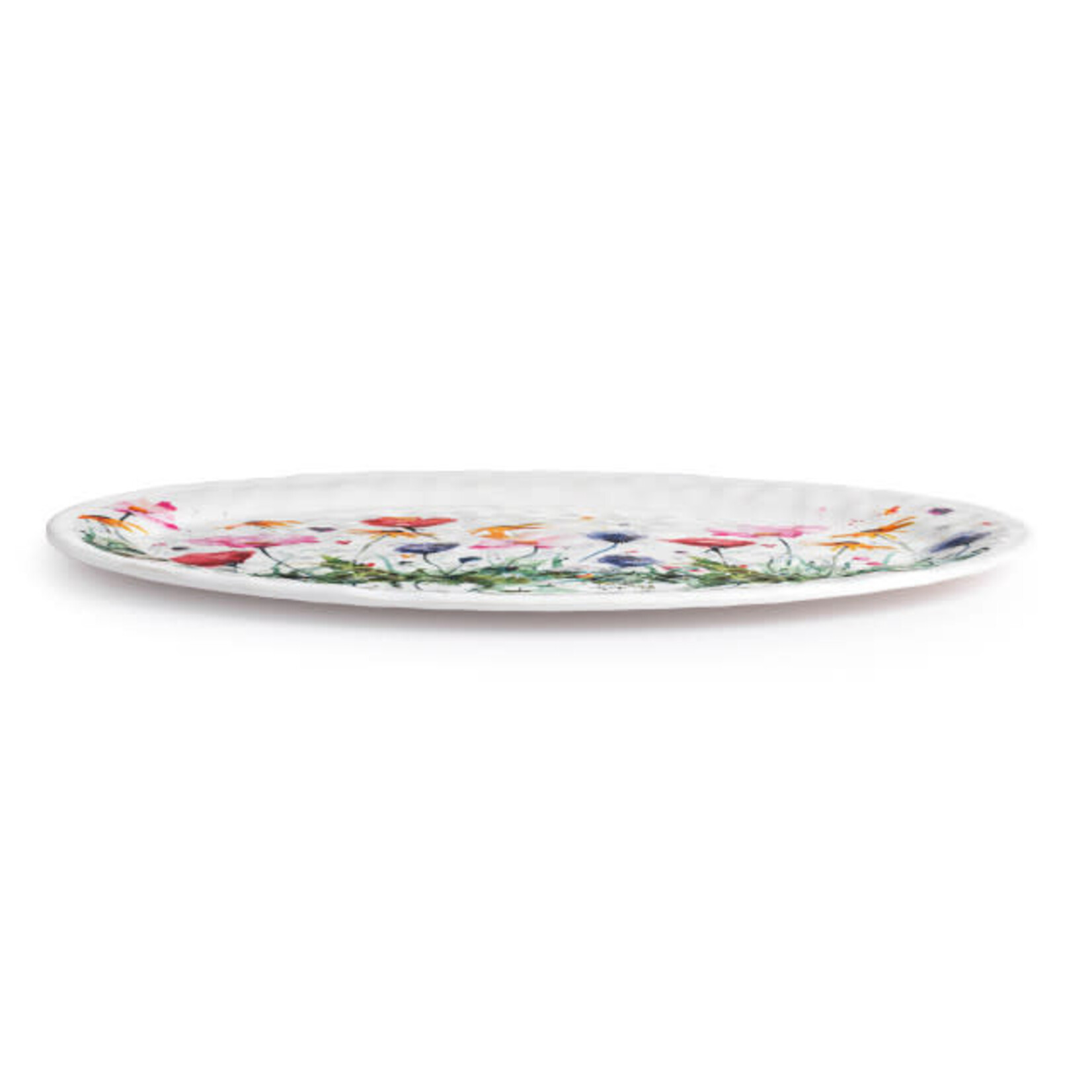 Dean Crouser Wildflowers Large Melamine Oval Platter