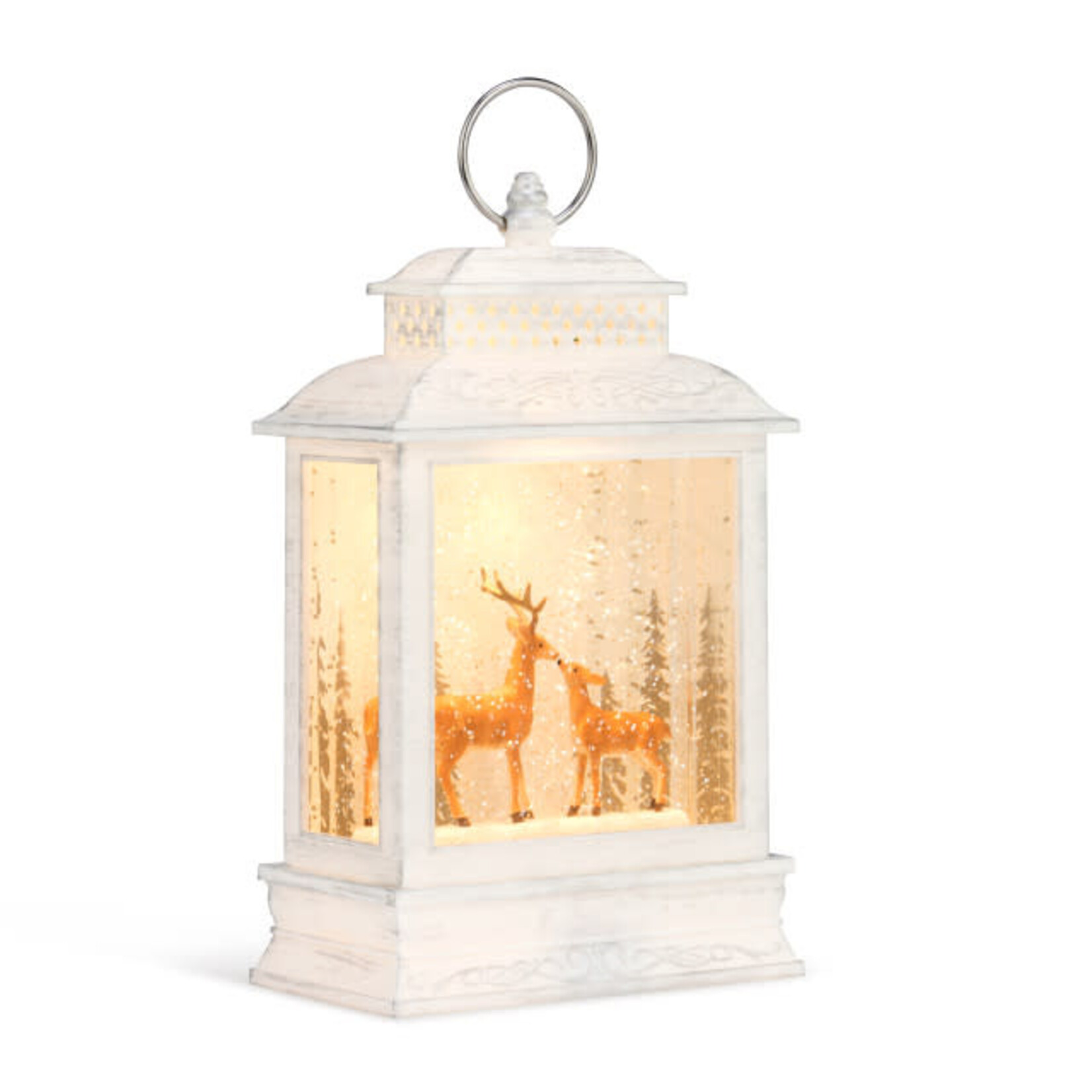 Lit Musical Deer Lantern