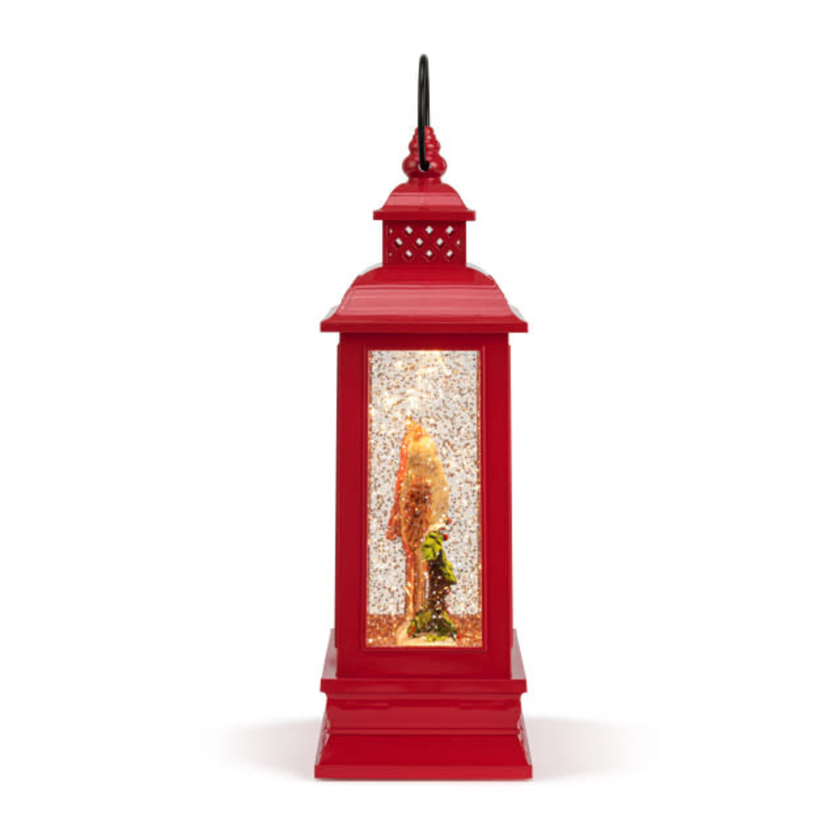 Dean Crouser Lit Musical Christmas Cardinals Lantern