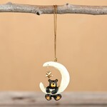 Bear Over the Moon Ornament  (J 1)