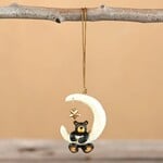 Bear Over The Moon Ornament