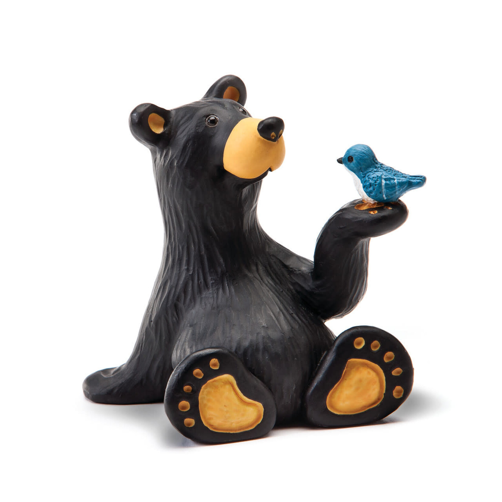 Minnie Bear with Bird Mini Figurine