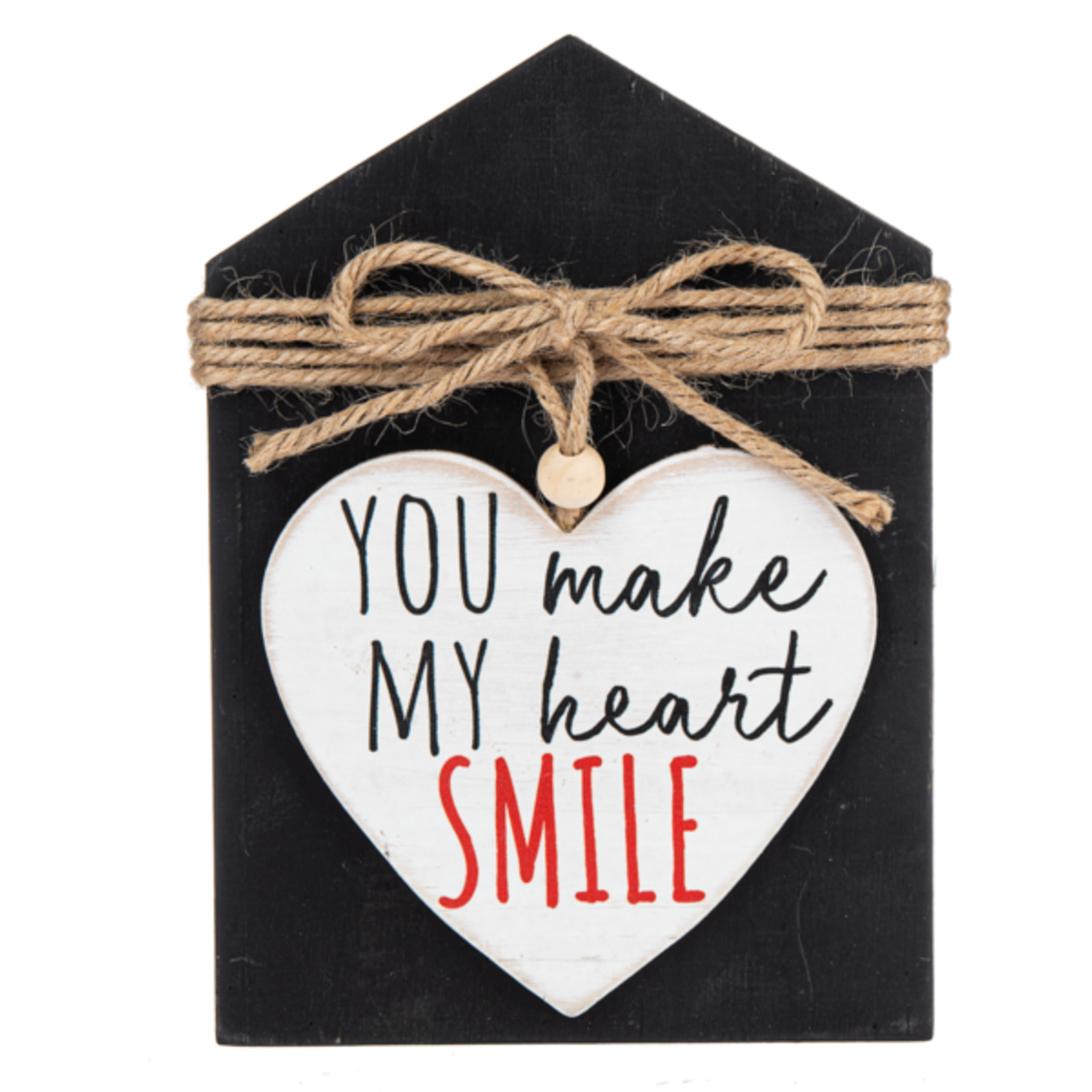 You make My Heart Smile Plaque