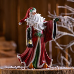 16"H LED Mystical Santa Statuary