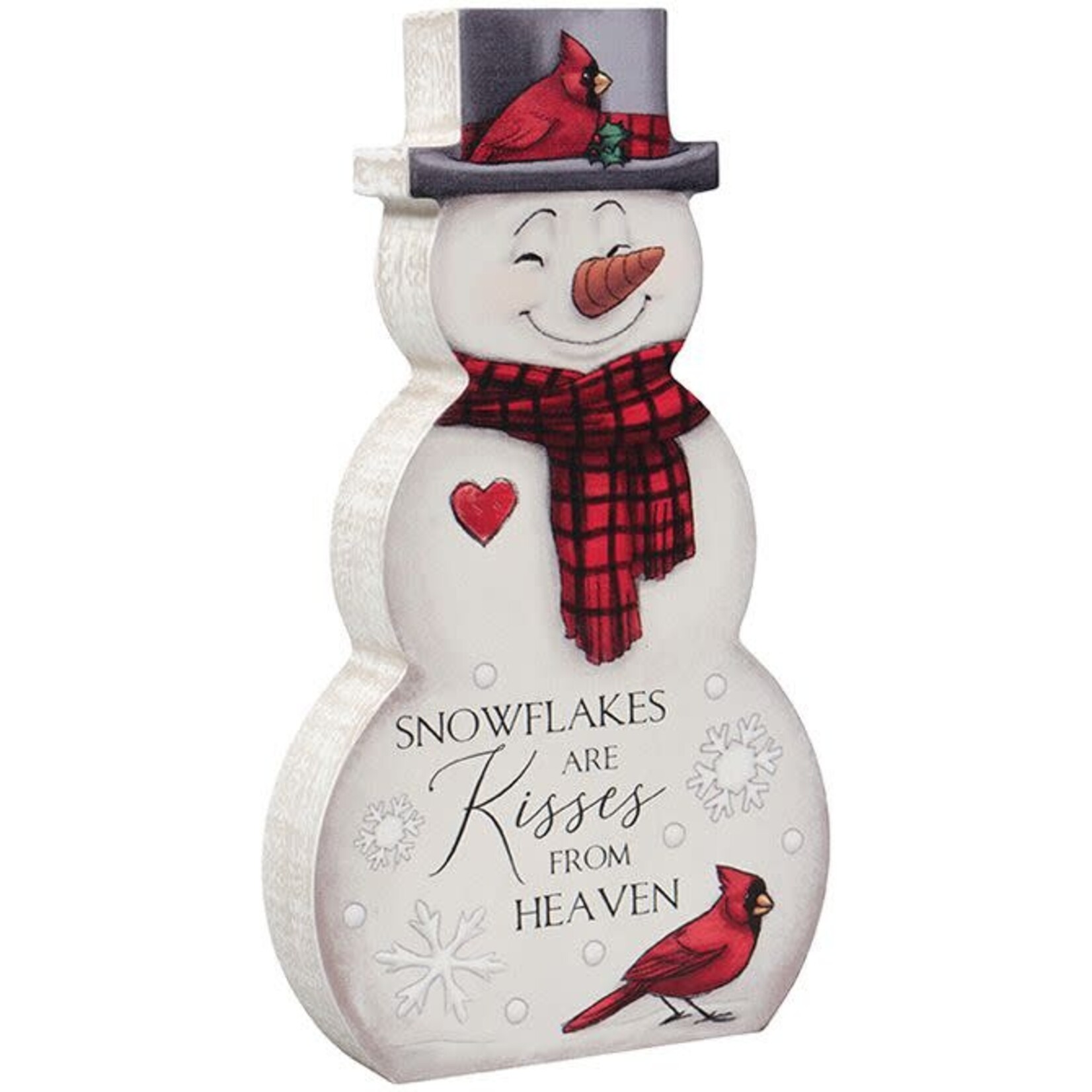 "Kisses From Heaven" Snowman