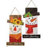 Happy Holidays Reversible Sign