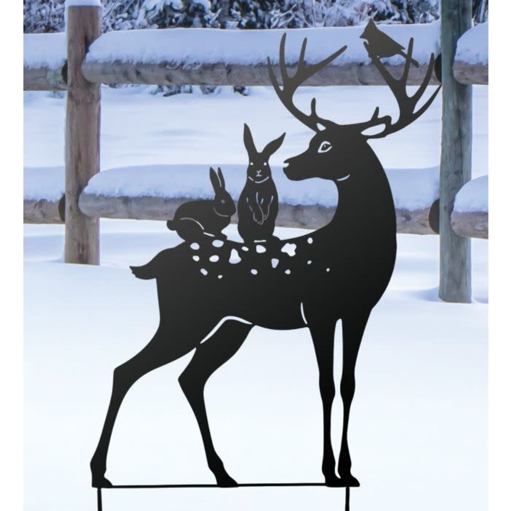 Regal Art & Gift Silhouette Stake -Buck