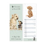 A Dog's Life Slim Calendar 2025