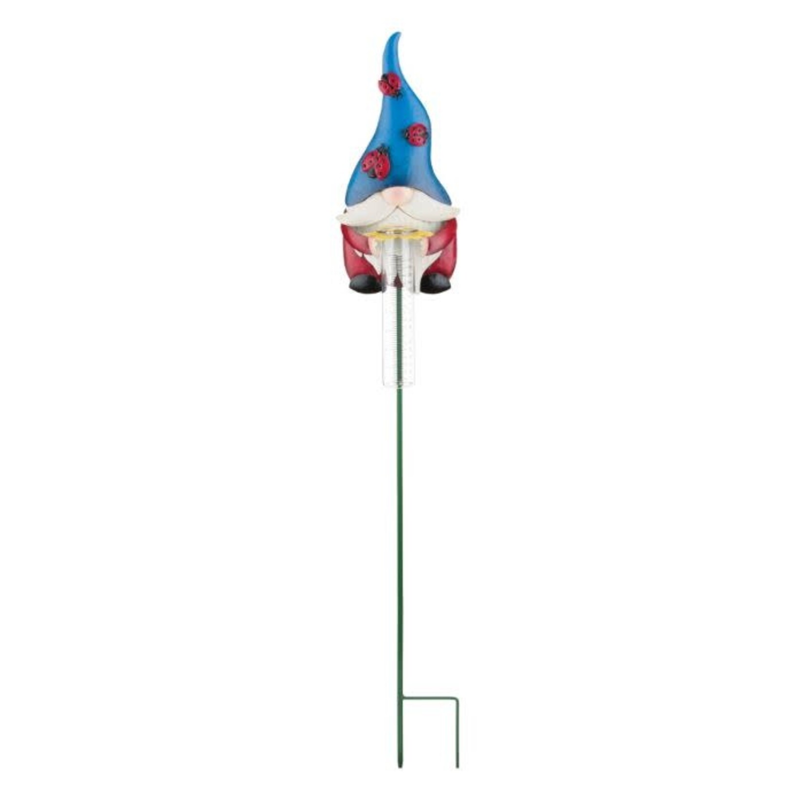 Regal Art & Gift Gnome Rain Gauge - Ladybug  Design