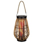 Regal Art & Gift Wicker Solar Lantern - Pear Shape