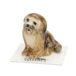 Little Critterz Havanese "Harold" - miniature porcelain figurine