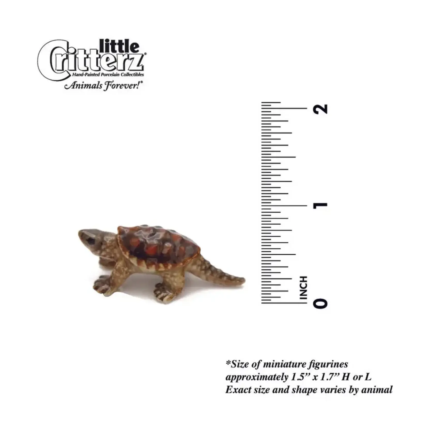 Little Critterz Jaws Snapping Turtle