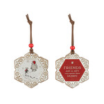 Sweeter Than Hunny One to Keep, One to Share Ornament Set