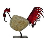 Red Rooster Sculpture