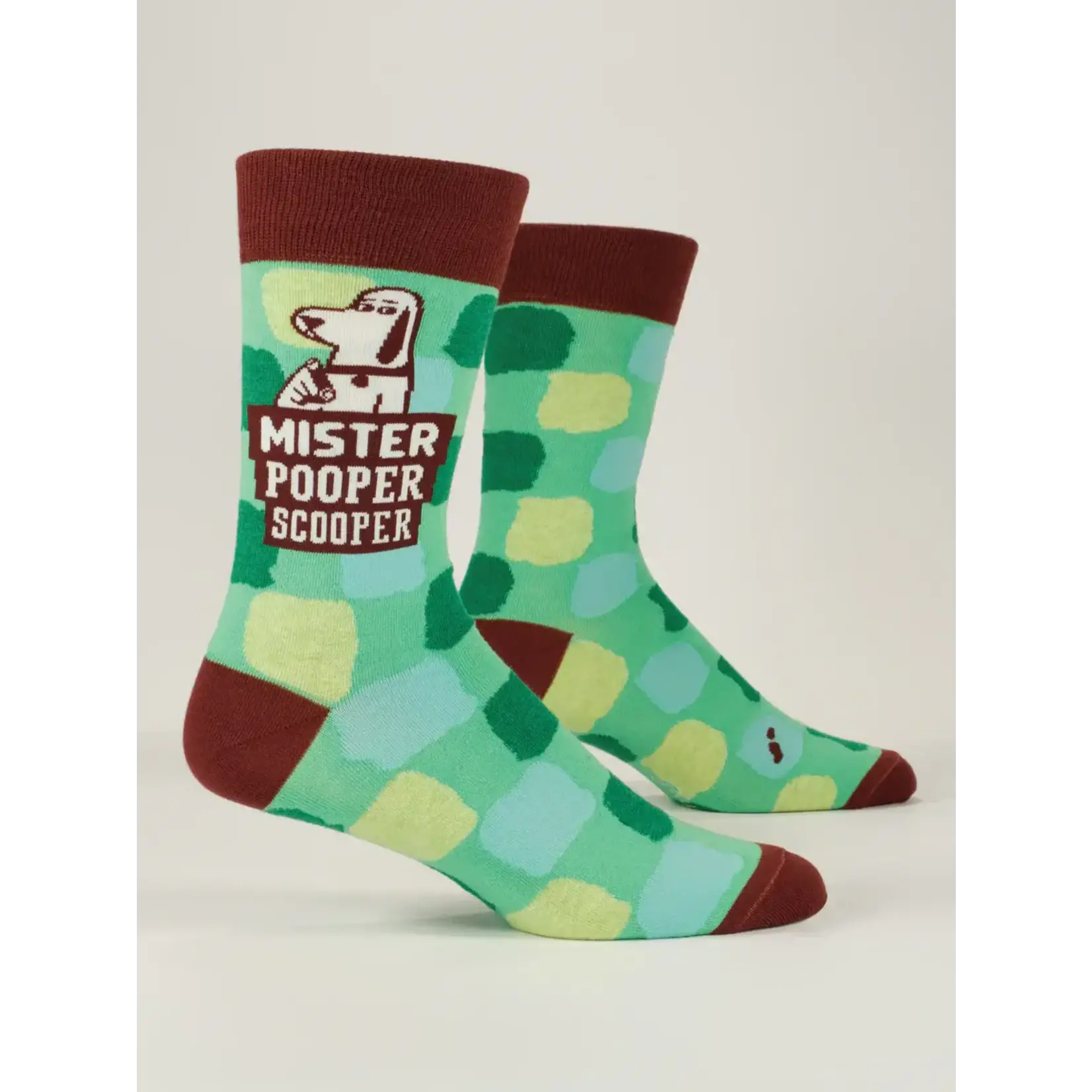 BlueQ Mister Pooper Scooper Men's Crew Socks