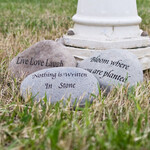 Garden Age Supply Miracle Stone "Nothing Is Written in Stone"