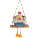 Chicken Hanging Swinging Planter
