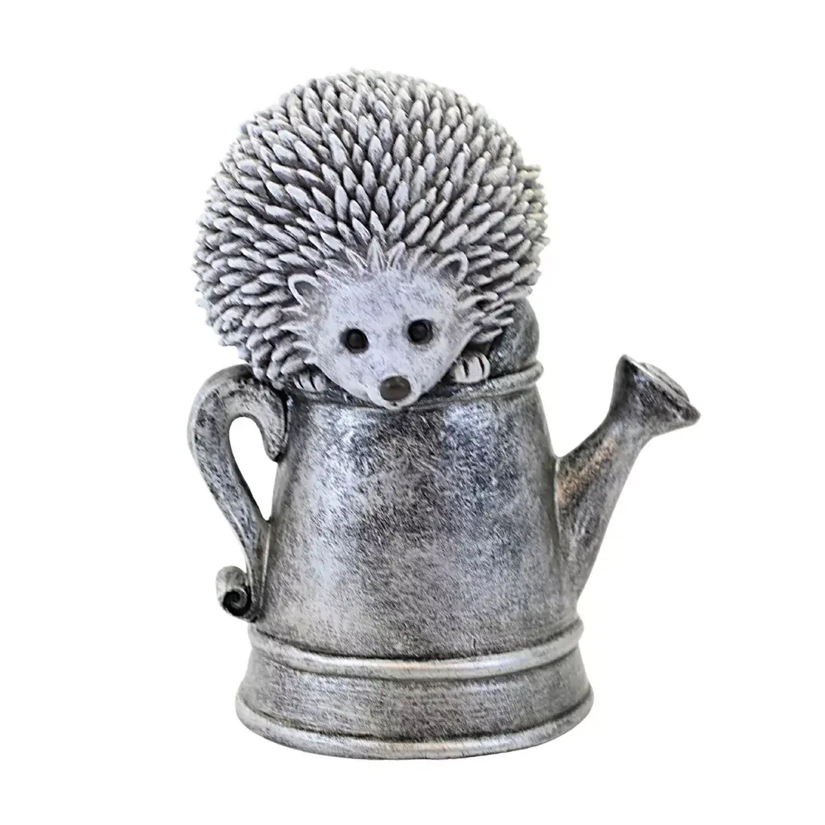 Hedgehog In Watering Can Garden Specialties