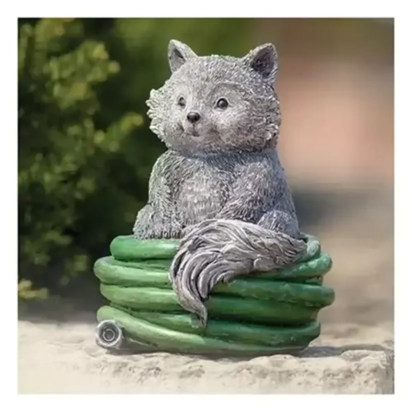 Fox on a Hose - Statue