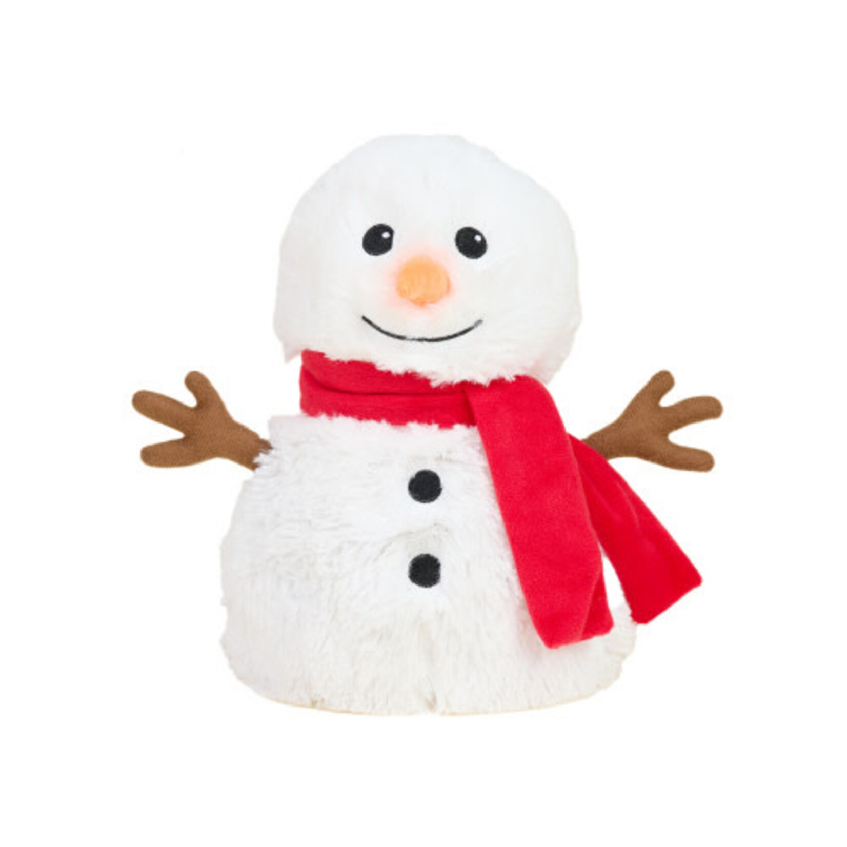 Warmies Red Scarf Snowman