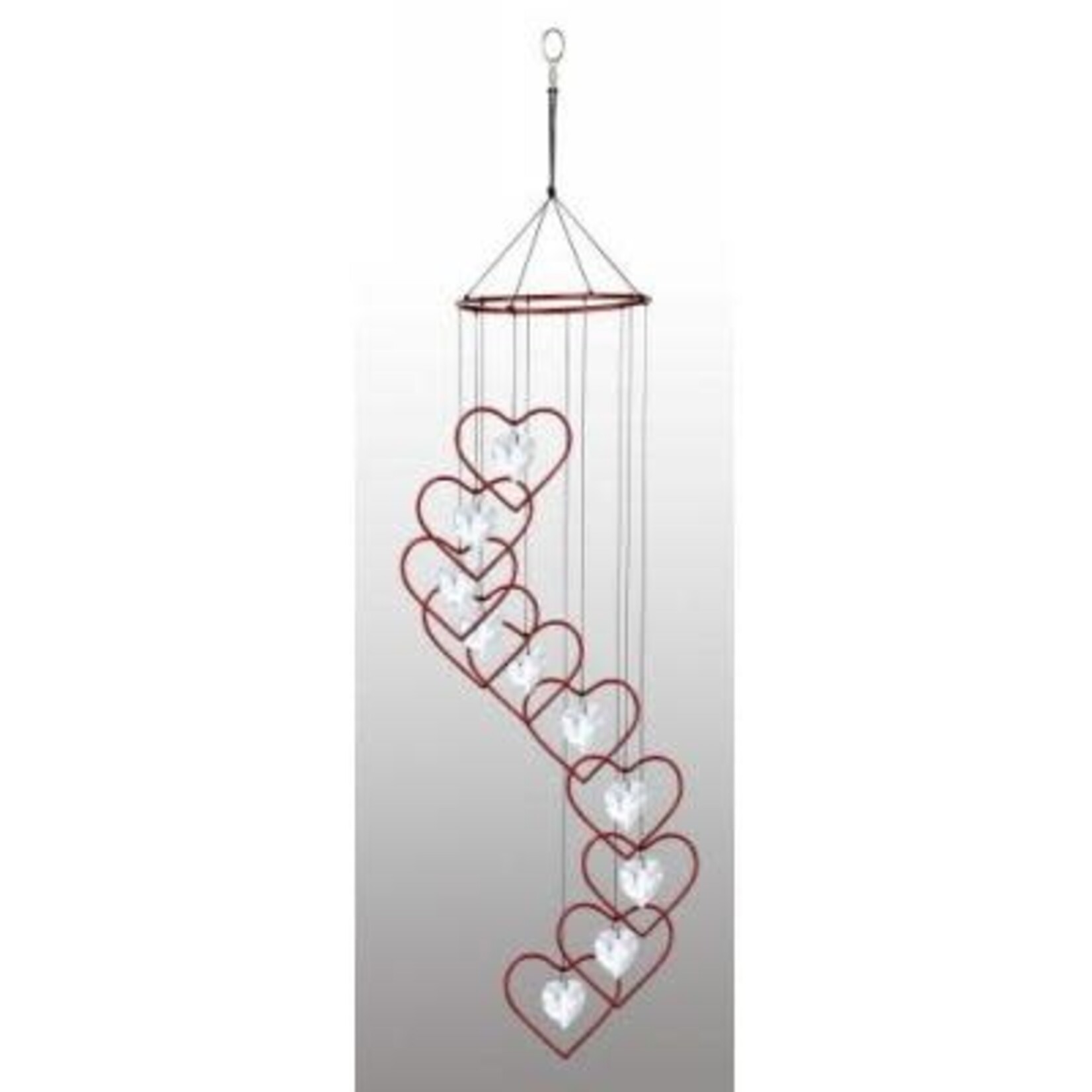 Chime - Spiral Tunes Red Heart Ring