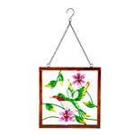 Hummingbird Stained Glass - Wall Decor