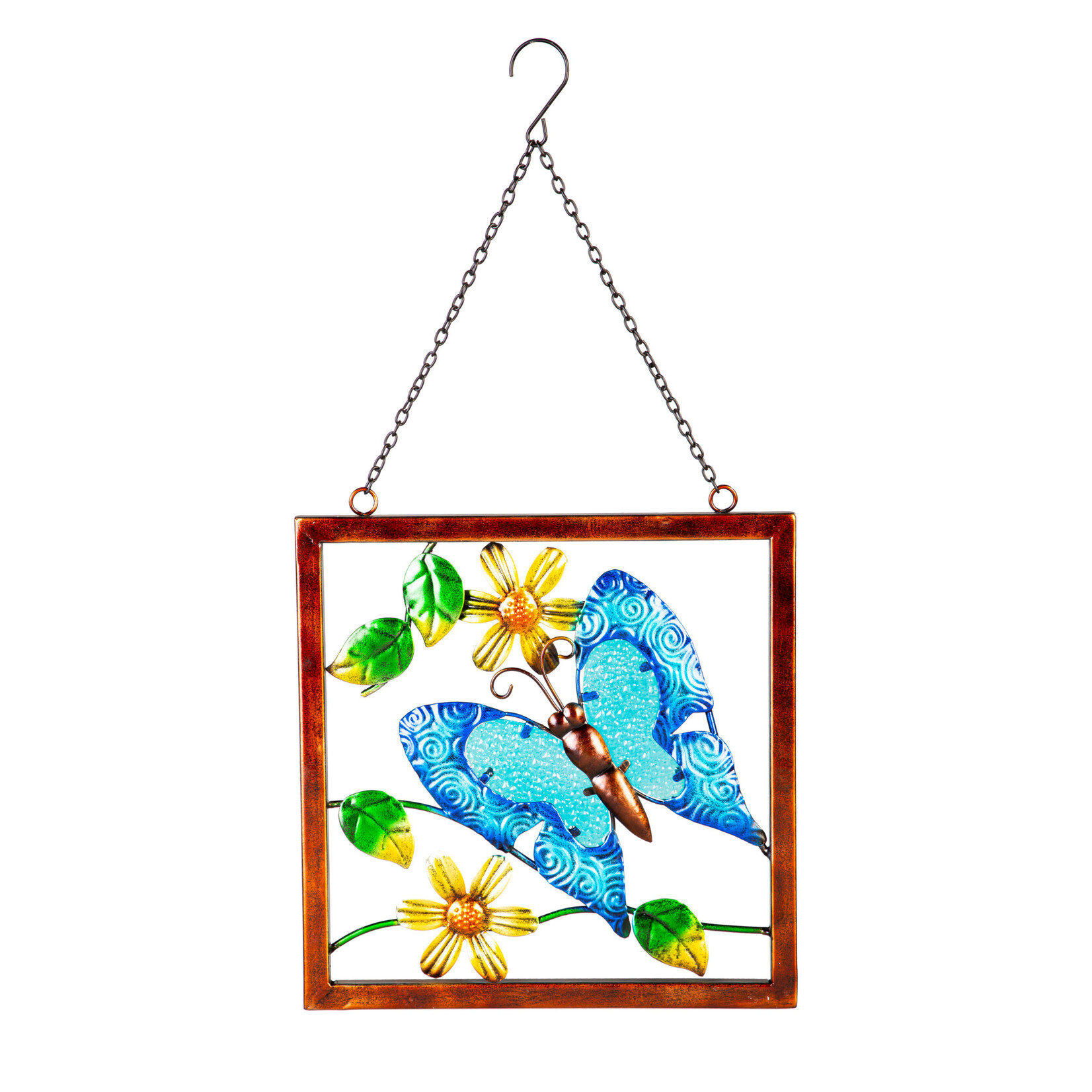 Butterfly Stained Glass - Wall Decor