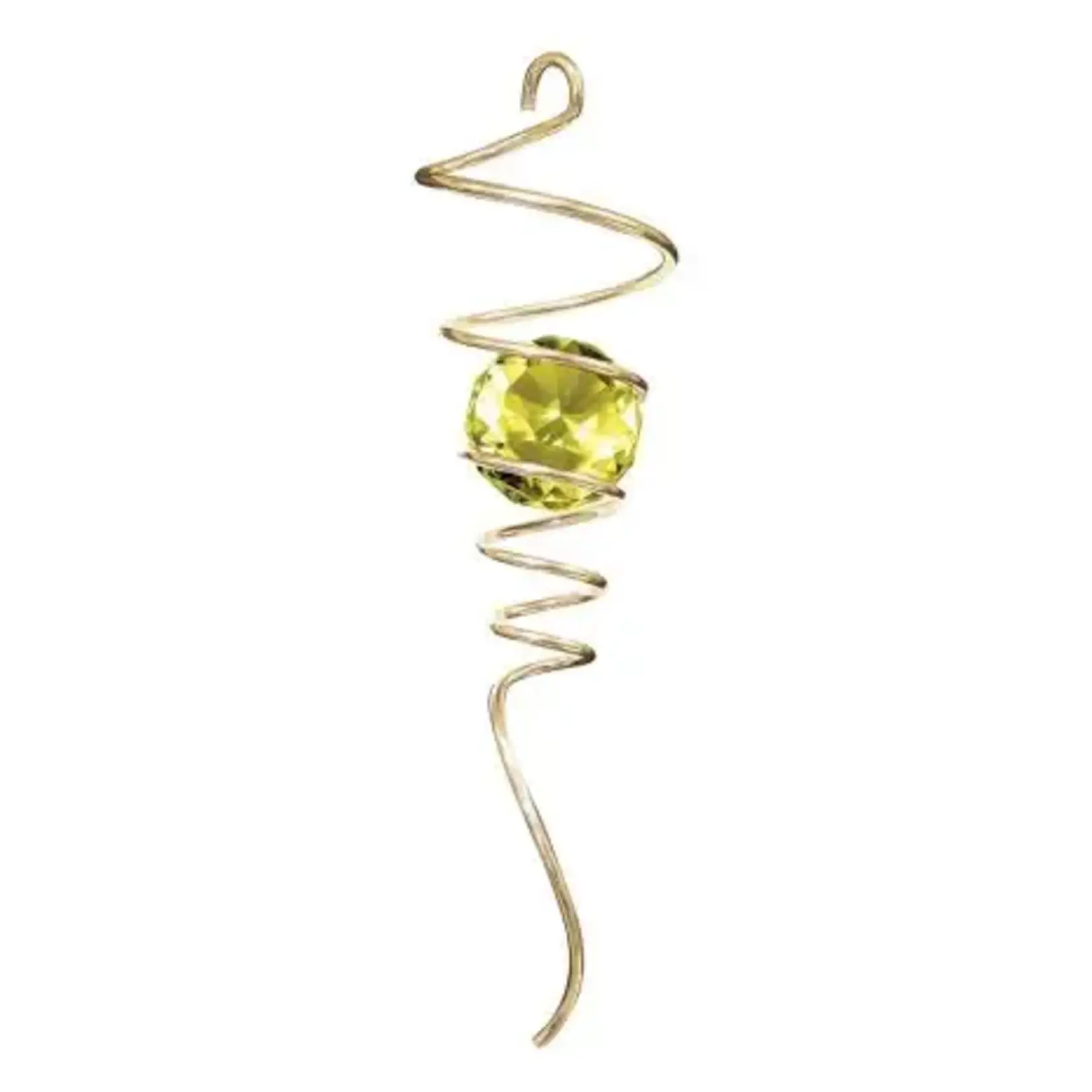 Spinfinity Crystal Spiral Tail - Gold/Gold