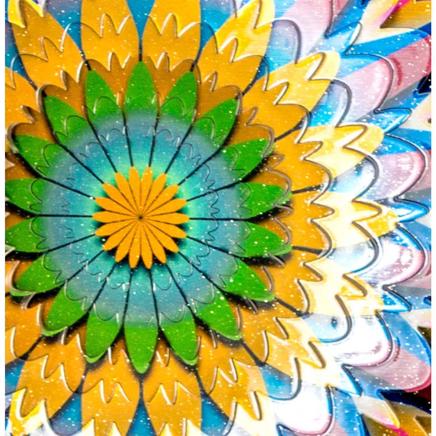 Spinfinity Floral Mandala Spinner