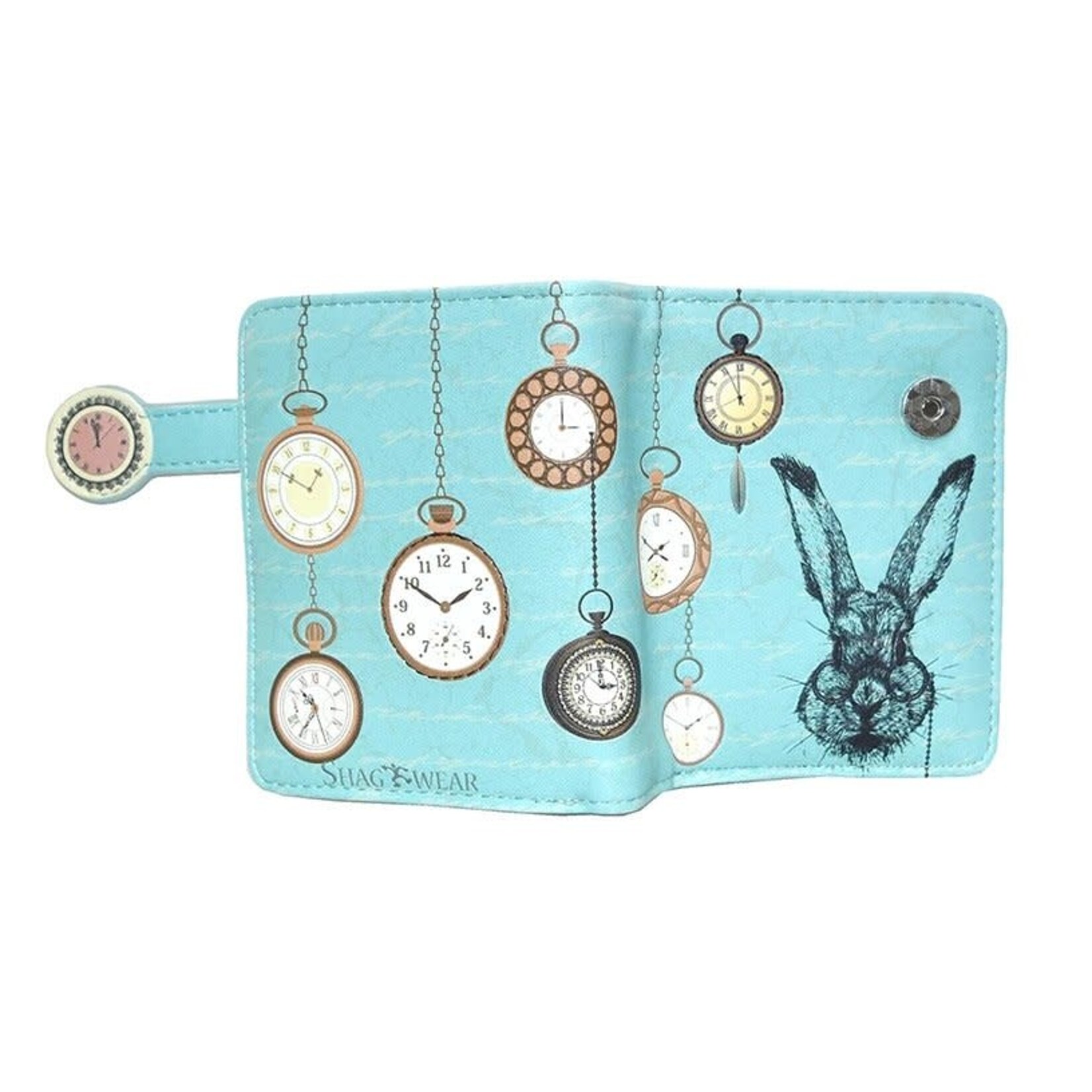 Pocket Watch Rabbit Small Wallet