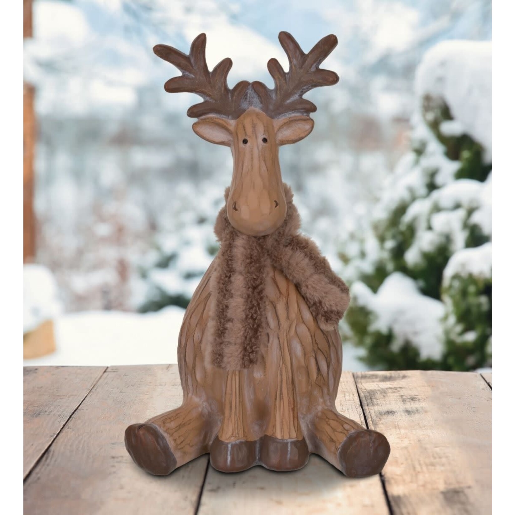 Regal Art & Gift Woodland Moose Sitting Medium