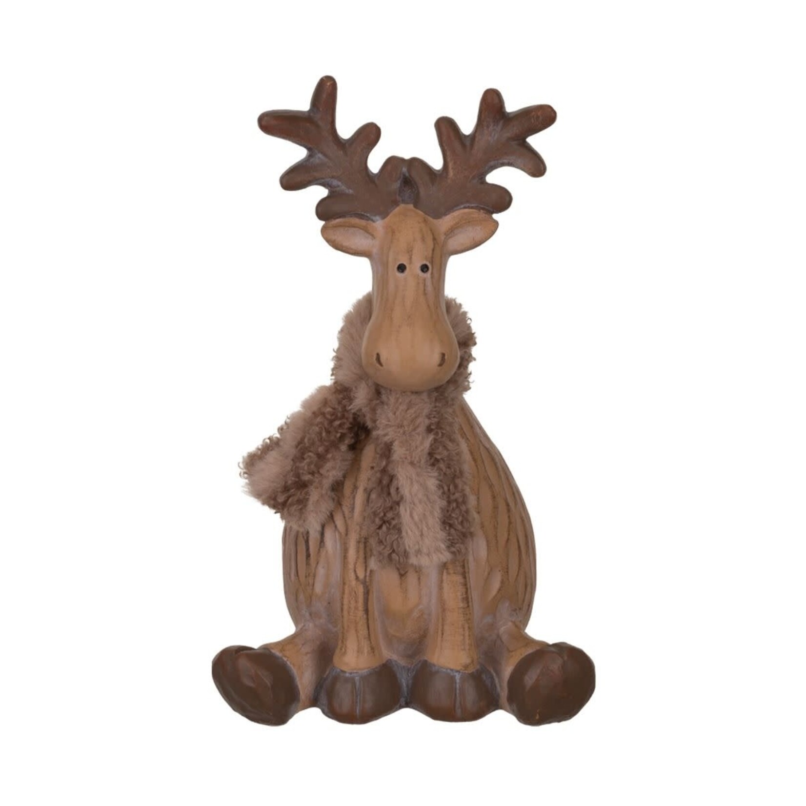Regal Art & Gift Woodland Moose Sitting Decor Small
