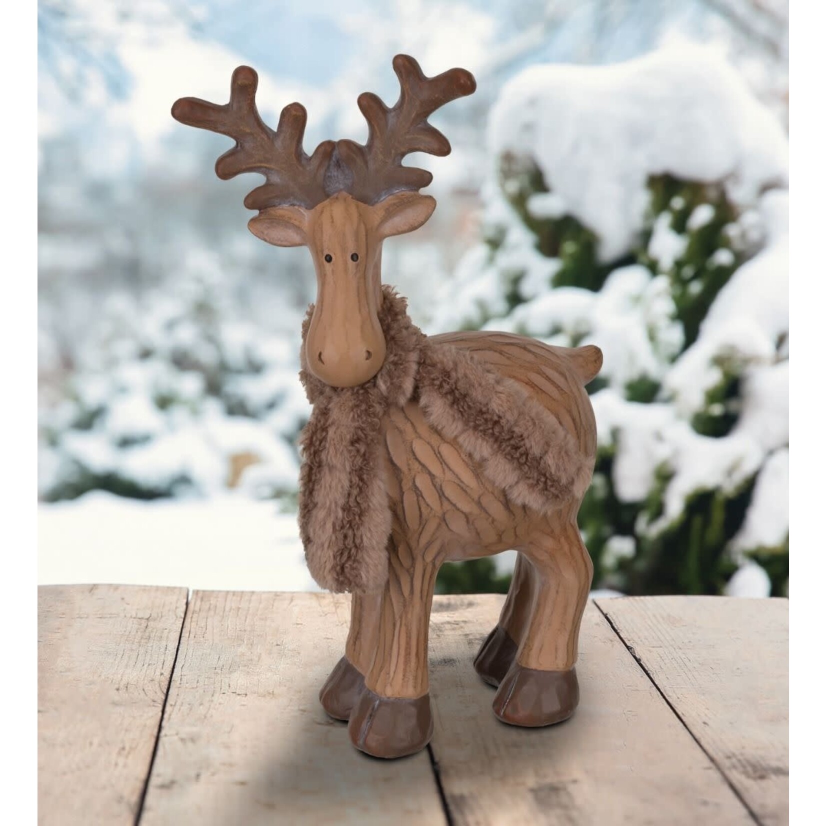Regal Art & Gift Woodland Moose Standing Decor (Small)