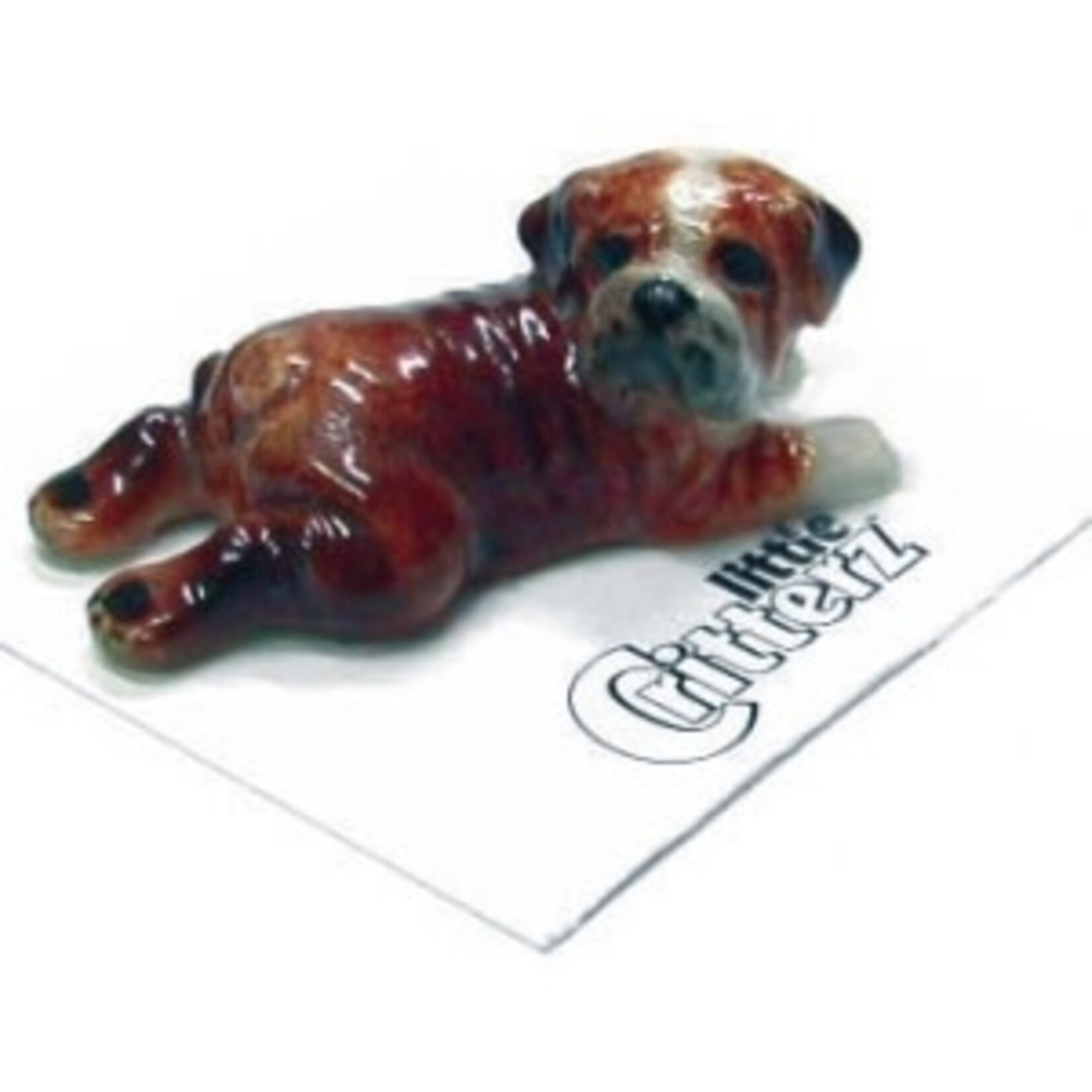 Little Critterz Winston - British Bulldog