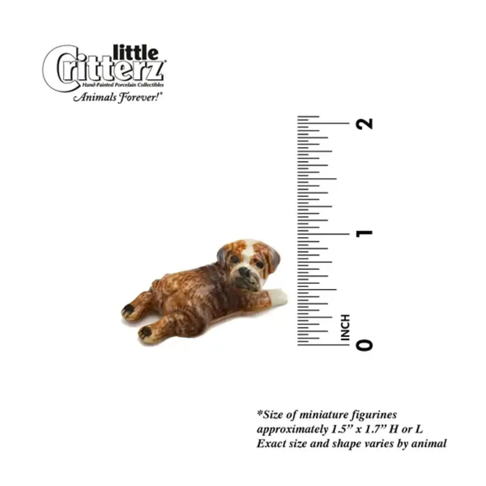 Little Critterz Winston - British Bulldog