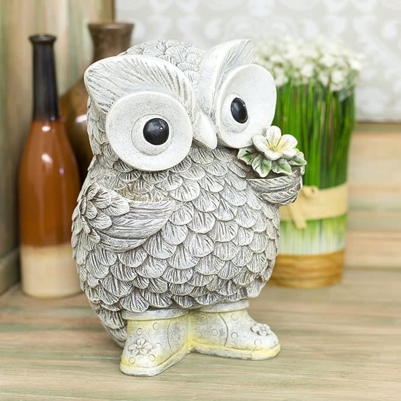 Owl In Rain Boots