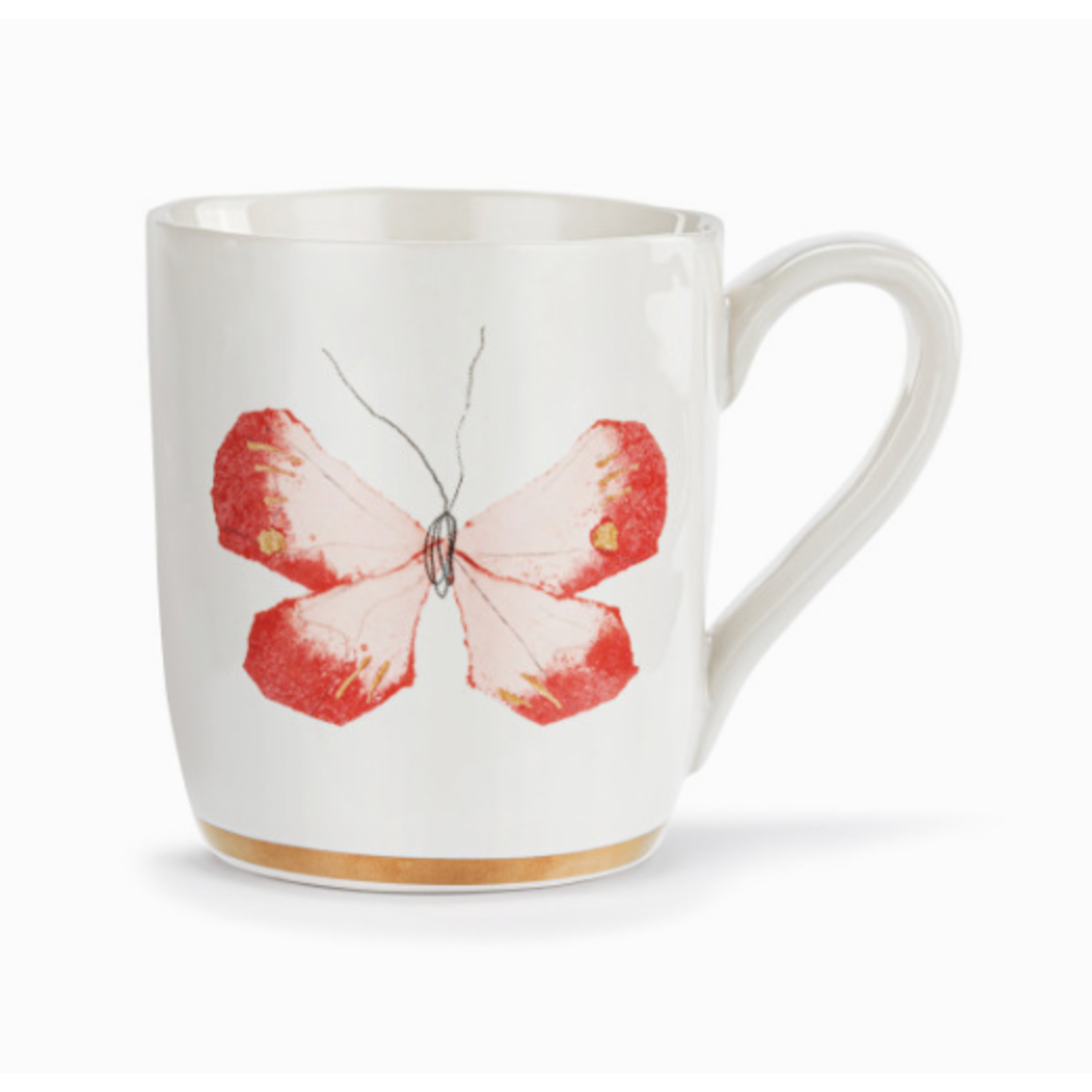 Elisabeth Hays Elisabeth Hays Coral Butterfly Mug (C8 BS)