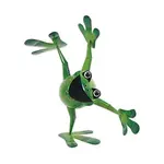 Pickle Frog Sculpture