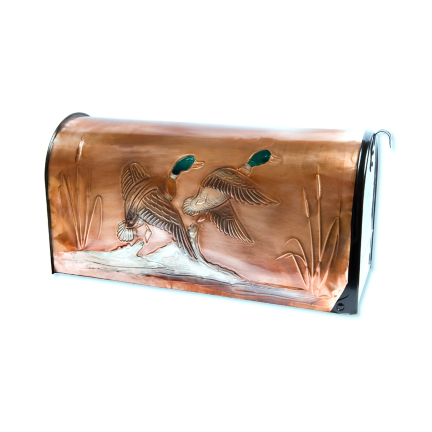 Gregory Hentzi Longfellow Mallard Copper Mailbox