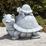Turtle and Baby Statue